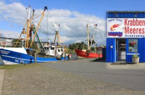 Fischmarkt Husum am Kutterhafen