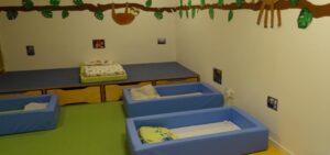 Krippe in der Klinik