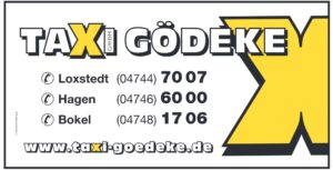 Taxiunternehmen Loxstedt - Taxi Gödeke