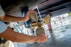 Bootsreparatur Rheinsberg